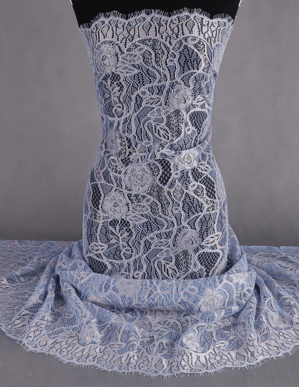 Lizhiying painted peony, a beautiful lace fabric