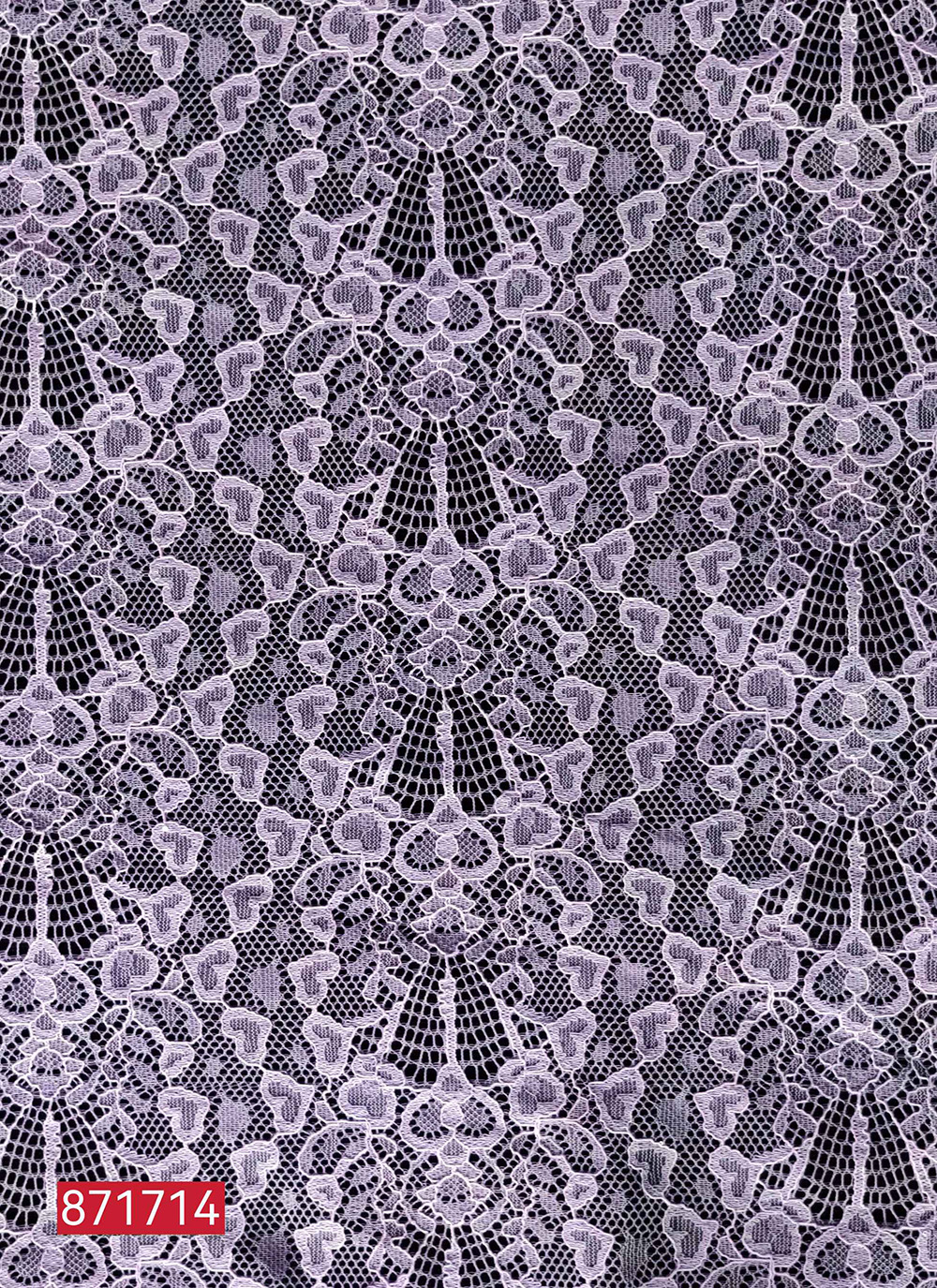Lizhiying lace fabric love element fabric DIY fabric, ingenuity and elaborate production